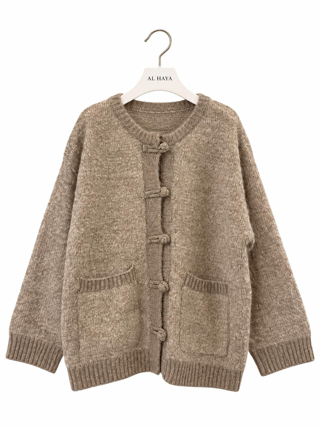 Camel Knit Cardigan