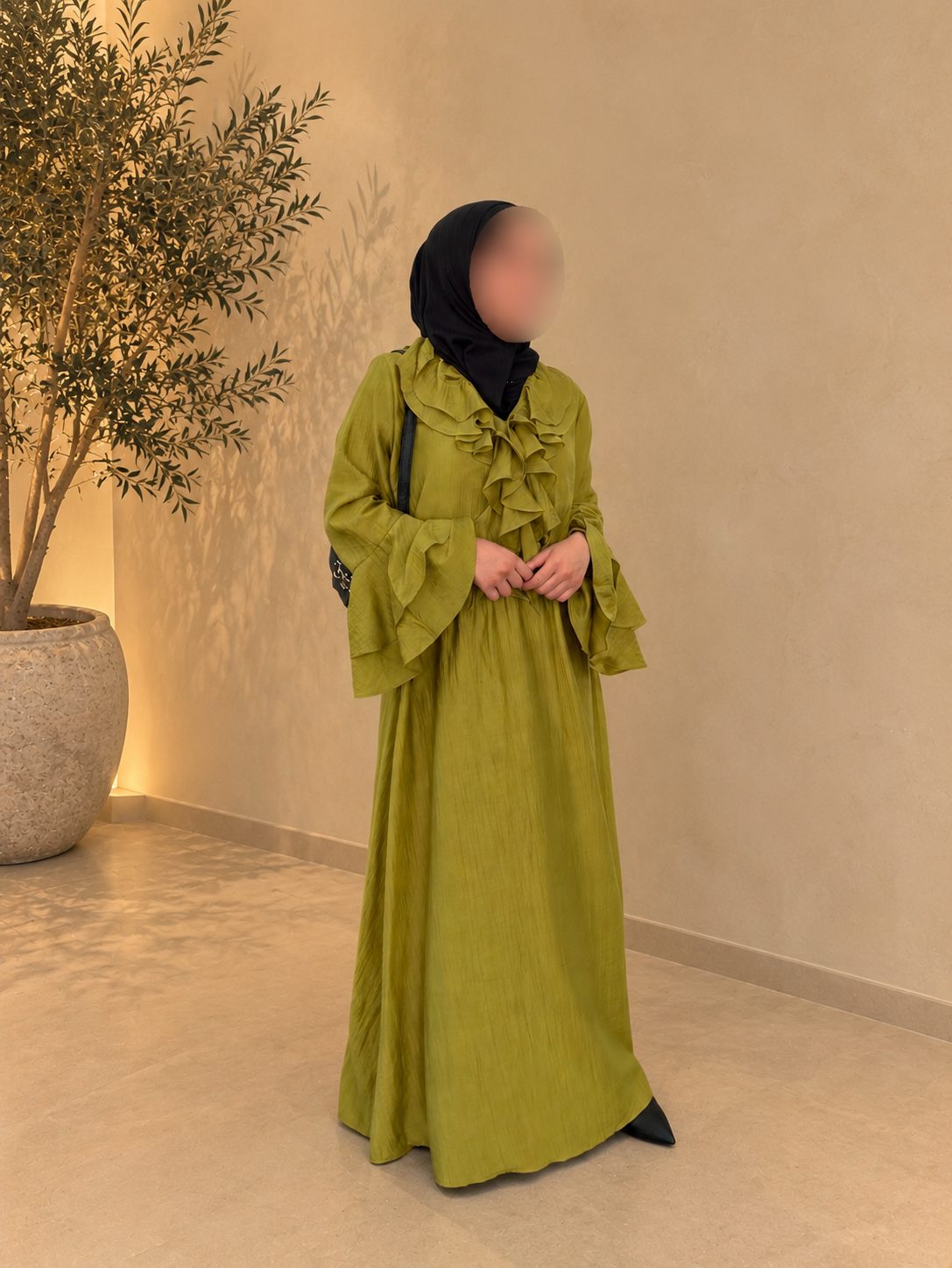 Green Two-Piece Set